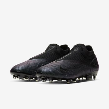 Nike Phantom Vision 2 Elite Dynamic Fit FG - Férfi Focicipő - Fekete/Fekete